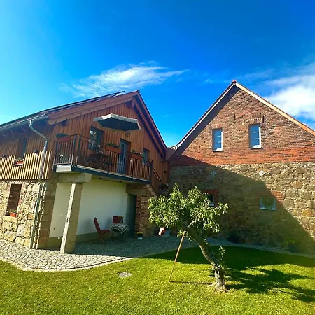 Aubrac-biohof Koenigshainer Berge Apartment
